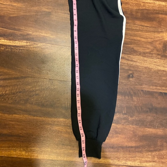 Joie Black Striped Track Pants - Picture 4 of 12
